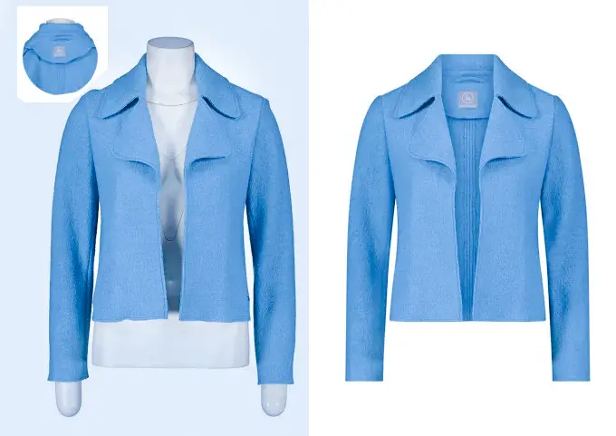 Baby Jacket Fashion Neck Joint Photo Editing High