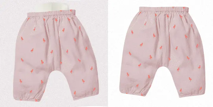 Baby Pant Fashion Neck Joint Photo Editing Starting
