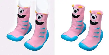 Baby Socks Fashion Neck Joint Photo Editing Medium