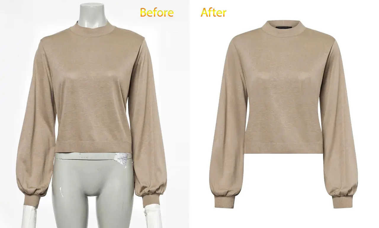 Baby Sweater Fashion Neck Joint Photo Editing