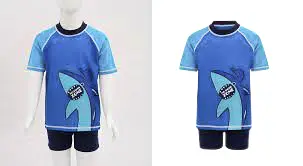 Baby T-Shirt Fashion Neck Joint Photo Editing Starting