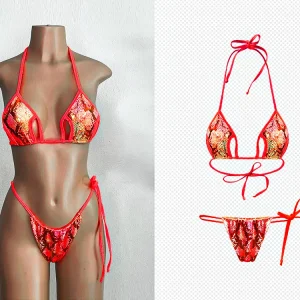 Bikini Fashion Neck Joint Photo Editing