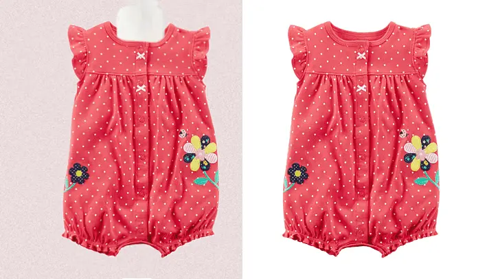 Formal Baby Fashion Neck Joint Photo Editing Medium