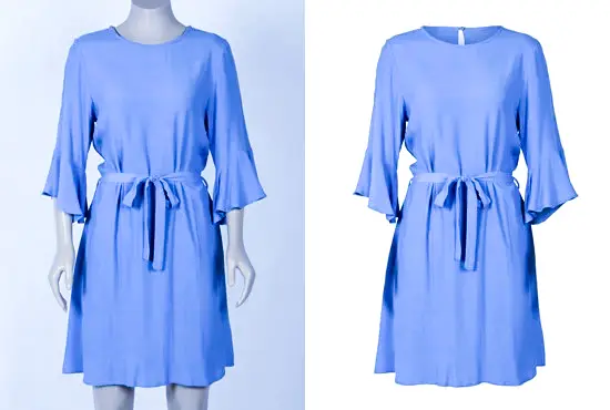 Frauk Fashion Neck Joint Photo Editing High