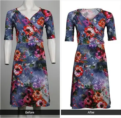 Gown Fashion Neck Joint Photo Editing High
