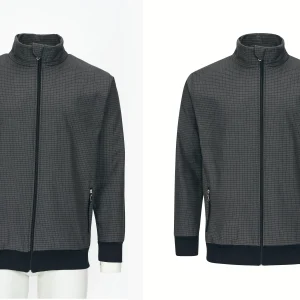 Men Jacket Fashion Neck Joint Photo Editing
