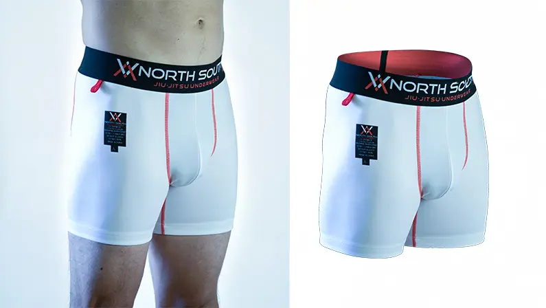 Men Shorts Garments Neck Join Photo Editing Starting