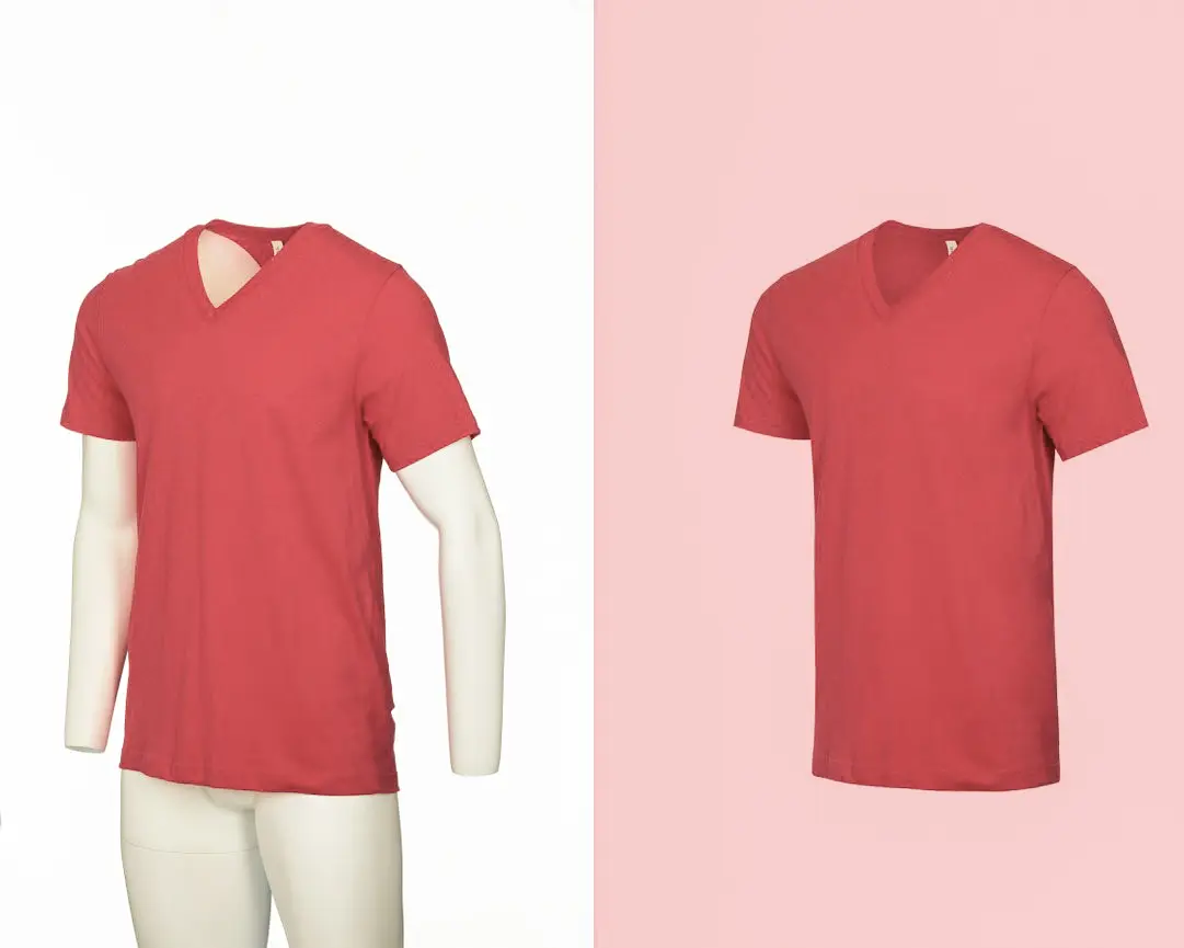 Men T-shirt Fashion Neck Joint Photo Editing High