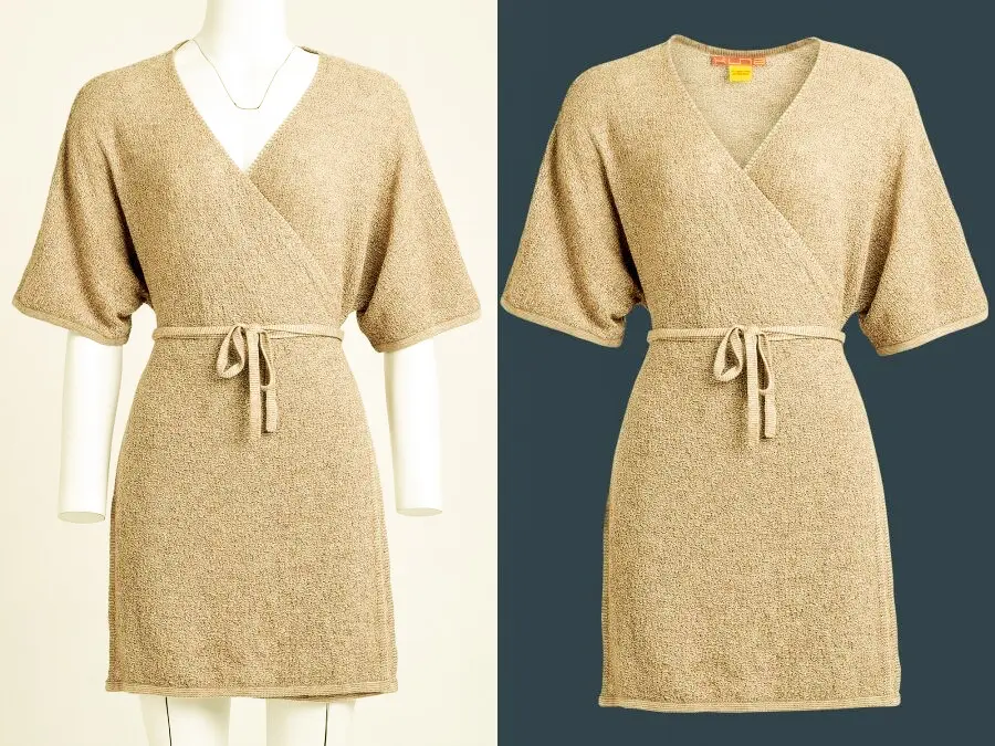 Women Fashion Neck Joint Photo Editing High
