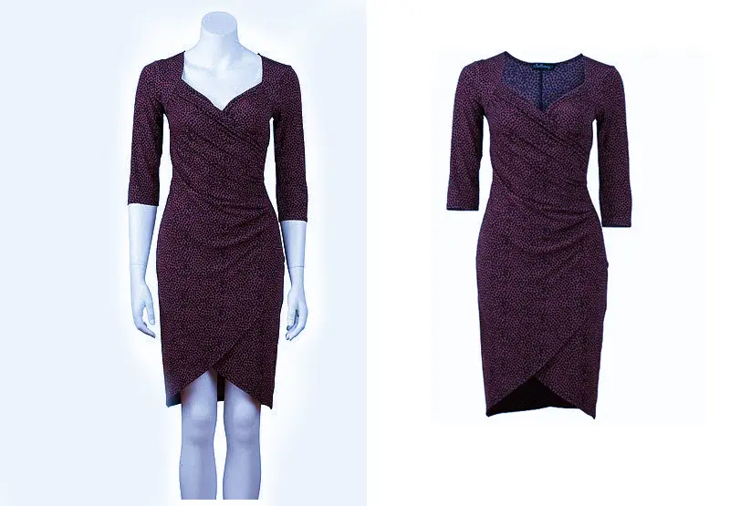 Women Fashion Neck Joint Photo Editing Medium