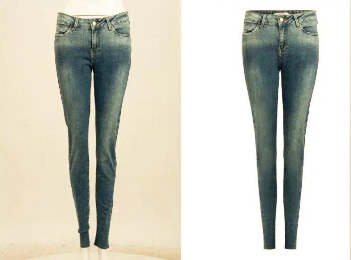 Women Pant Fashion Neck Joint Photo Editing Medium