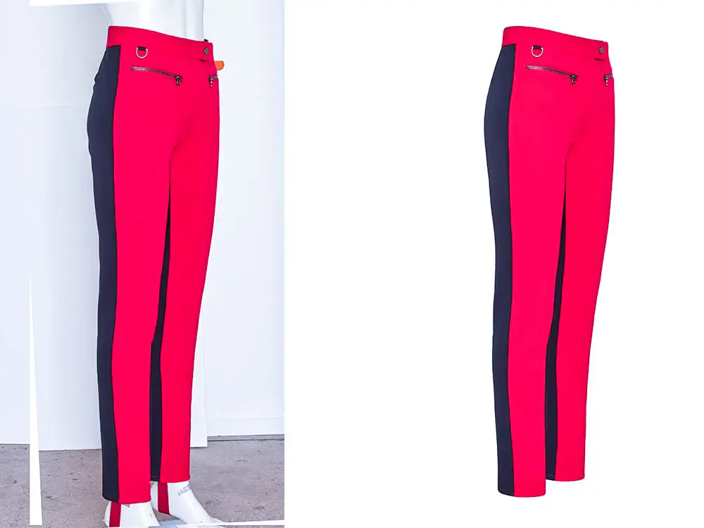 Women Pant Fashion Neck Joint Photo Editing Starting