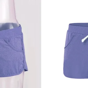Women Shorts Garments Neck Joint Photo Editing