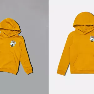 Baby Hoodie Fashion Neck Joint Photo Editing