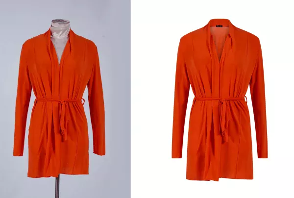Women Fashion Neck Joint Photo Editing